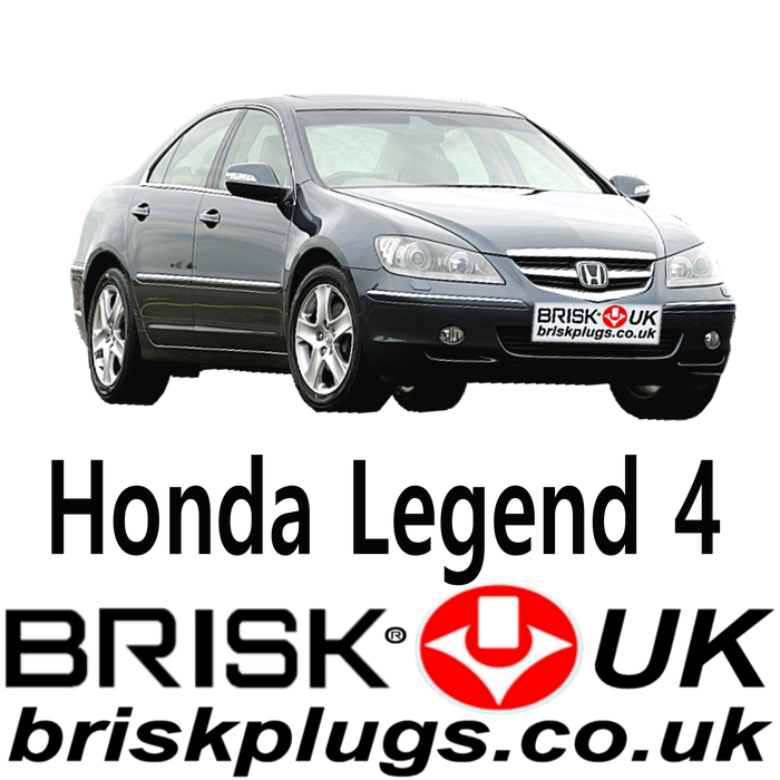 Honda Acura Legend KB RL Spark Plugs Brisk Racing LPG CNG 24V 3.5 04-13