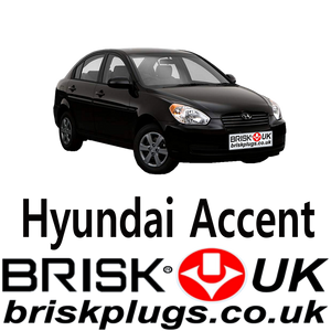 Hyundai Accent MC Brisk Spark Plugs Tuning LPG CNG 1.4 1.6 05-11