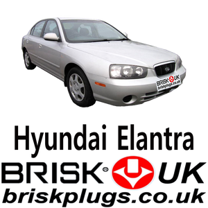 Hyundai Elantra XD Brisk Spark Plugs Tuning LPG Methane 1.6 1.8 2.0 00-06