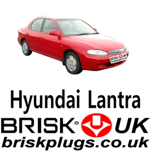 Hyundai Lantra Brisk Racing LPG CNG Spark Plugs 1.5 1.6 1.8 2.0 95-00