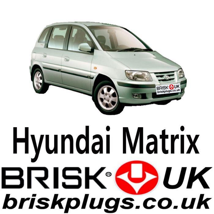 Hyundai Matrix Brisk Spark Plugs Tuning LPG CNG 1.6 1.8 01-10