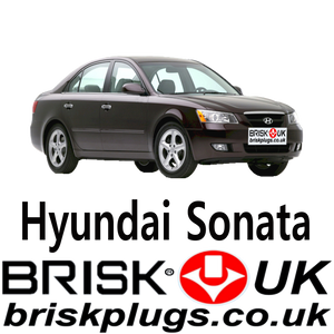 Hyundai Sonata NF Brisk Spark Plugs LPG CNG 2.0 2.4 3.3 05-11