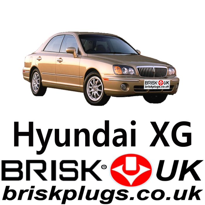 Hyundai XG Brisk Spark Plugs Tuning LPG CNG 2.5 3.0 3.5 98-06