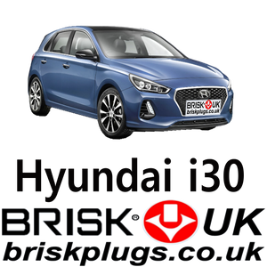 Hyundai i30 Brisk Racing LPG CNG Spark Plugs 1.4 1.6 2.0 08-13