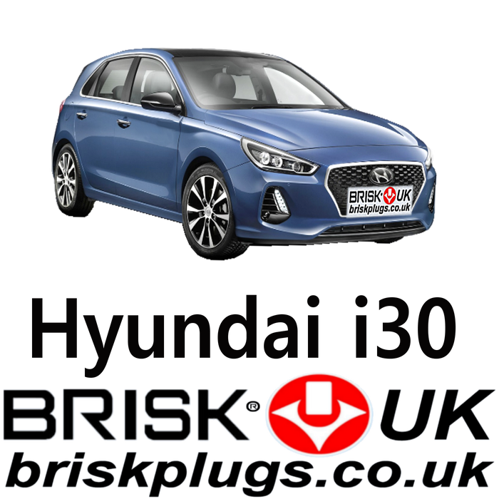 Hyundai i30 Brisk Racing LPG CNG Spark Plugs 1.4 1.6 2.0 08-17