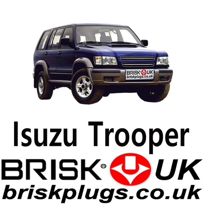 Isuzu Trooper Brisk Spark Plugs Racing LPG CNG Metano 3.5 99-08