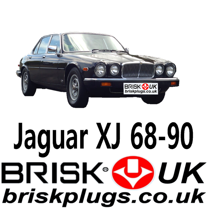 Jaguar XJ6 XJ12 2.8 3.4 4.2 5.3 67-90 Brisk Performance Spark Plugs