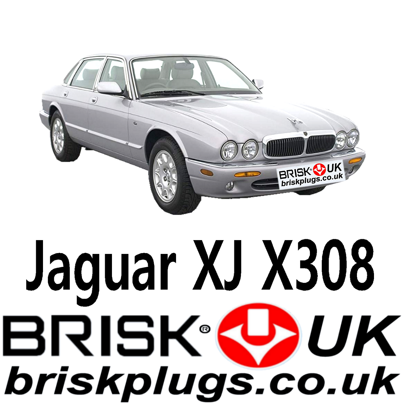 Jaguar XJ8 XJR X308 3.2 4.0 97 03 Brisk Spark Plugs UK