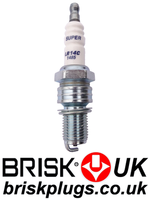LR14C Brisk Super Spark Plugs for sale online UK USA Ireland AU EU Asia