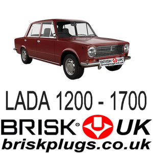 Lada 1200 - 1700 Vaz 2101 1.2 1.3 1.5 1.6 70-87 Fiat 124 Brisk Spark Plugs