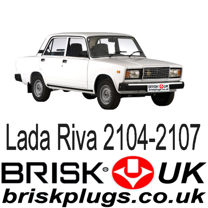 Lada Riva Kalinka Vaz 2104 1.3 1.6 85-10 Spark Plugs Brisk Racing