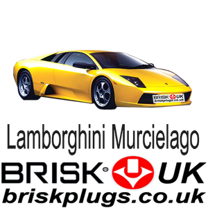 Lamborghini Murcielago Brisk Racing Spark Plugs
