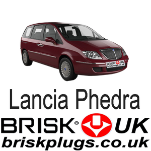 Lancia Phedra C8 807 Tuning performance Spark Plugs Brisk Racing Parts Spares Ignition LPG GPL CNG