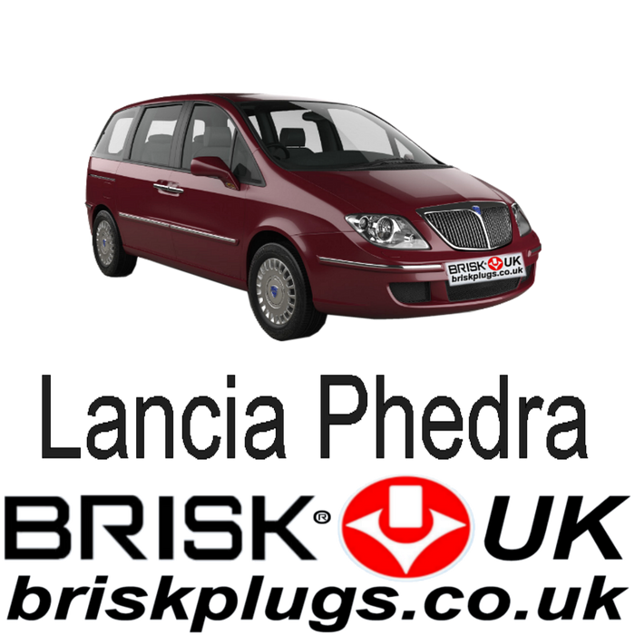 Lancia Phedra 2.0 2.2 3.0 Brisk Spark Plugs Racing LPG CNG GPL