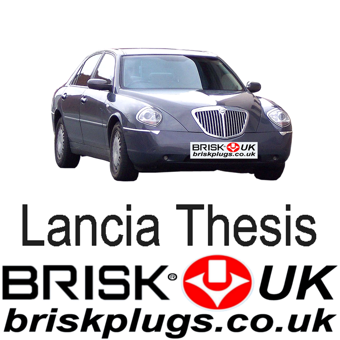 Lancia Thesis 2.0 2.4 3.0 3.2 20V Turbo V6 Brisk Spark Plugs