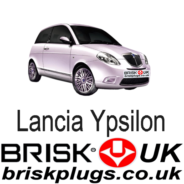 Lancia Ypsilon 1.2 1.4 12v 16v 03-11 Brisk Spark Plugs UK