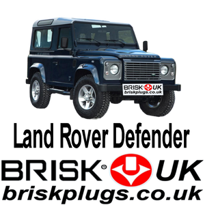 Land Rover Defender Brisk Spark Plugs UK Racing Tuning LPG CNG GPL Plugs