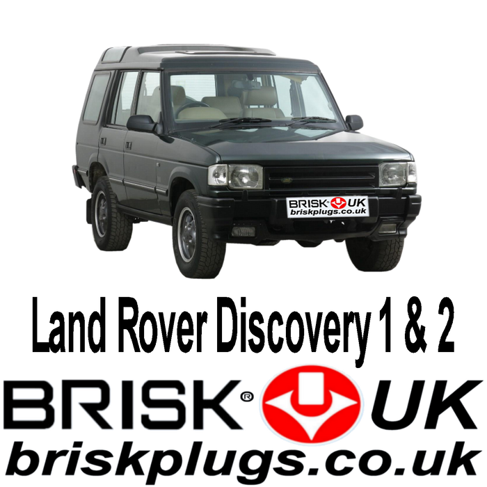 Land Rover Discovery 2.0 3.5 3.9 4.0 4.6 89-04 Brisk Spark Plugs Tuning