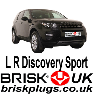 Land Rover Discovery Sport 2.0 3.0 Supercharged 16-ON Brisk Spark Plugs