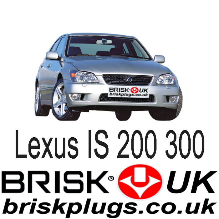 Lexus is 200 300 Beam 97-06 Brisk Spark Plugs Racing LPG CNG