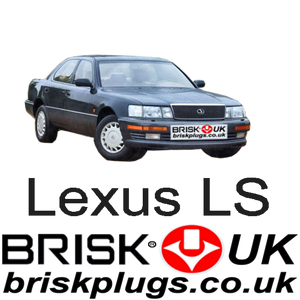 Lexus LS400 mk 1 spark plugs spare parts servicing tuning misfire fix brisk racing UK 