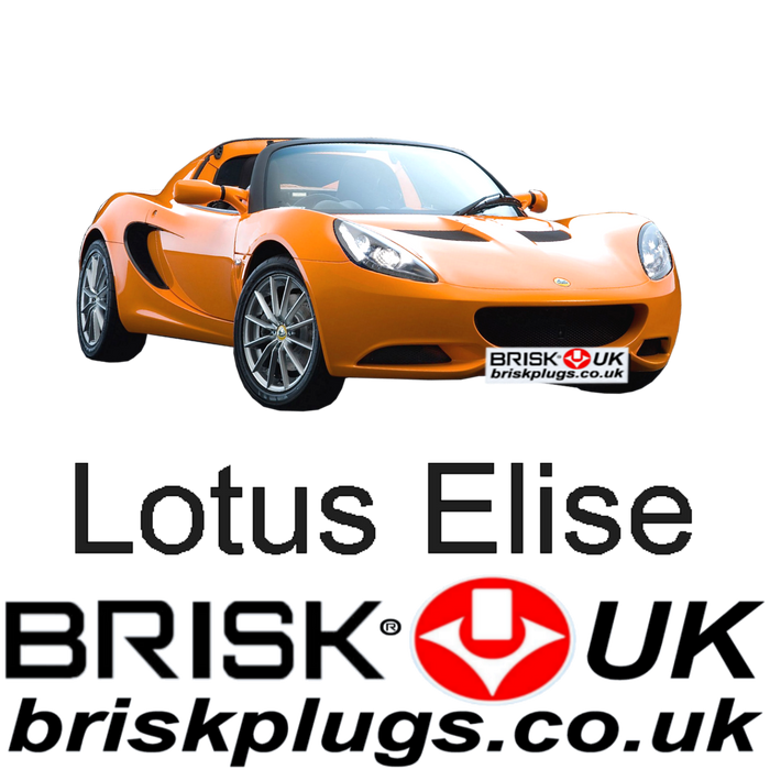 Lotus Elise 1.8 Toyota Mk3 11-ON Brisk Racing Tuning Spark Plugs