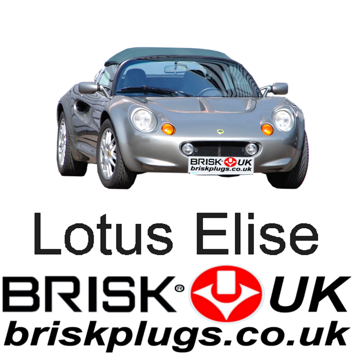Lotus Elise 1.6 1.8 K series 96-01 Brisk Racing Spark Plugs