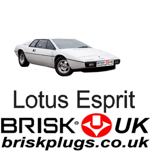 Lotus Esprit turbo 2.2 spark plugs replacement parts brisk racing UK EU Japan Taiwan