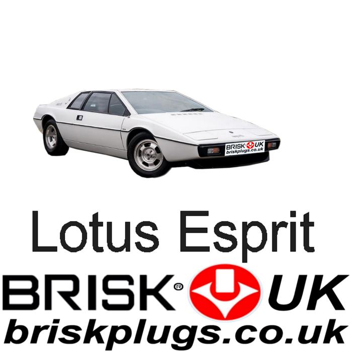 Lotus Esprit Mk1 2.0 2.2 76-87 Turbo Brisk Racing Performance Spark Plugs