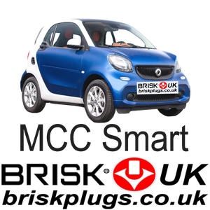 MCC mk 3 Smart 4 two coupe Brisk Racing Tuning Spark Plugs Turbo Brabus