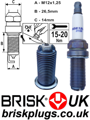 Brisk Racing Spark Plugs Performance Plugs buy online