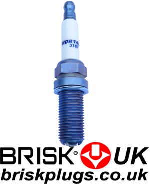MOR14LGS Brisk racing spark plugs for high octane and compression