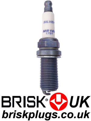 MR10S YS Brisk silver spark plugs lpg cng methane for sale
