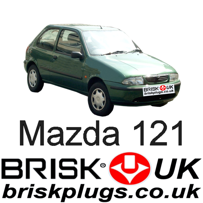 Mazda 121 1.25 1.3 Fiesta Zetec 96-03 Brisk Performance Spark Plugs