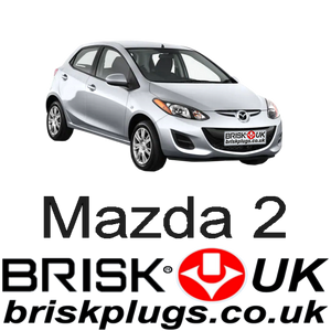 Mazda 2 Brisk Spark Plugs performance upgrade tuning lower emission more power