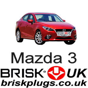Mazda 3 BM Skyactiv Spark Plugs Brisk Tuning Racing Coil Upgrade