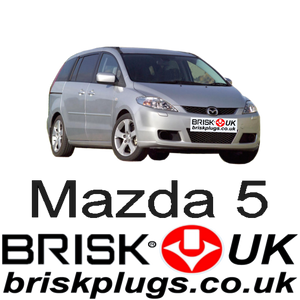Mazda 5 CR19 Brisk Spark Plugs Tuning Performance replacement Shipping to Japan Hong Kong Asia