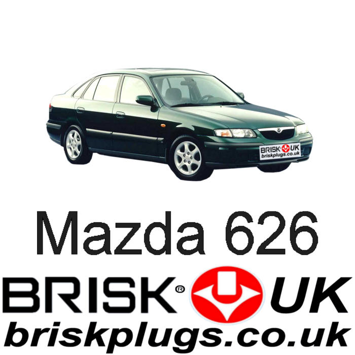 Mazda 626 V 1.6 1.8 2.0 97-03 Brisk Performance Spark Plugs