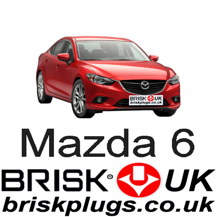 Mazda 6 2.0 2.5 SkyActiv 13-ON Brisk Performance Spark Plugs
