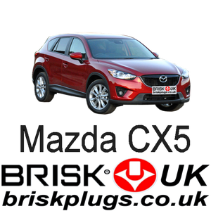 Mazda CX5 Replacement Brisk Spark Plugs Tuning recommended NGK Denso