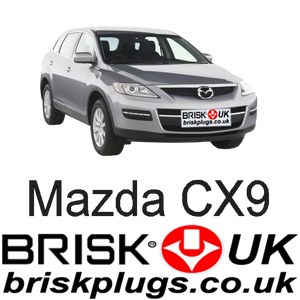 Mazda CX9 Brisk Spark Plugs Replacement Recommended Cross reference NGK Denso Bosch 