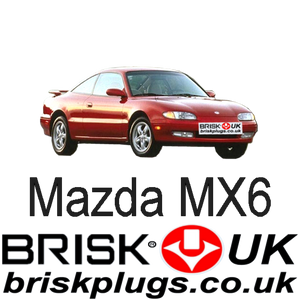Mazda MX6 brisk spark plugs racing tuning lpg cng lng performance ngk denso