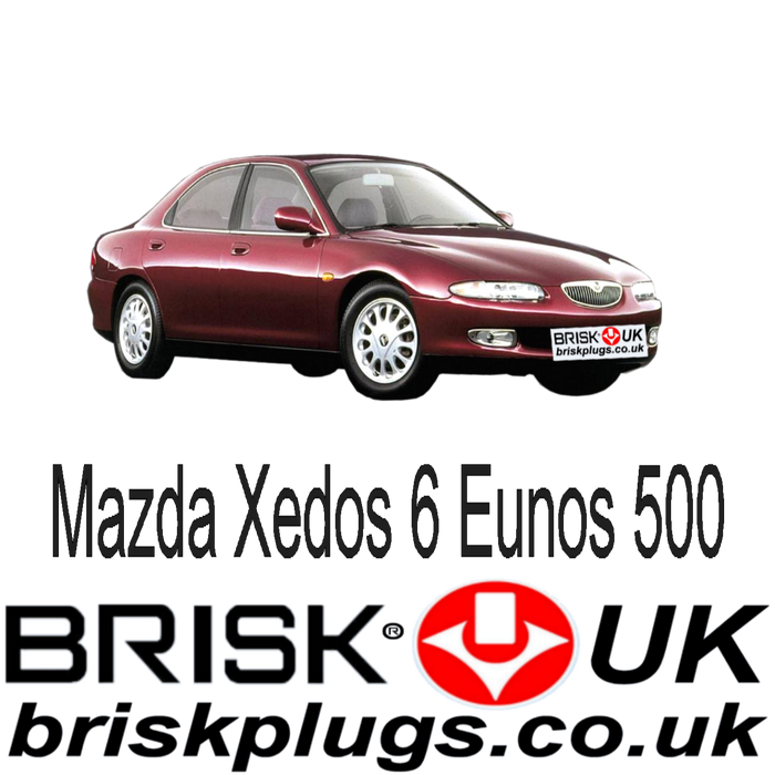 Mazda Xedos 6 1.6 1.8 2.0 92-99 Brisk Spark Plugs Racing