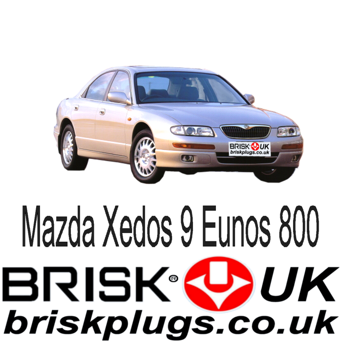 Mazda Xedos 9 Eunos 2.0 2.3 2.5 92-03 Brisk Spark Plugs Racing