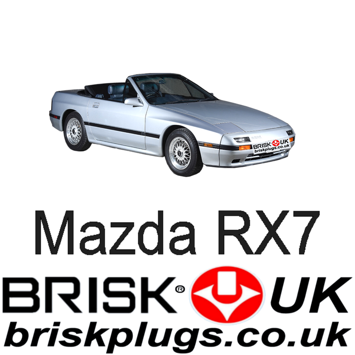 Mazda RX7 FC Turbo 2 85-92 Brisk Racing Spark Plugs