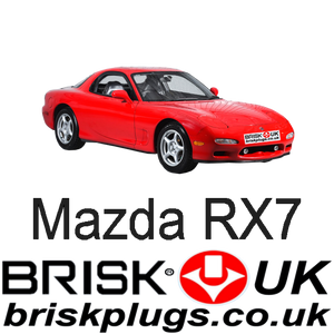 Mazda rx7 turbo 3 Brisk Spark Plugs Racing Tuning performance rotary upgrade parts