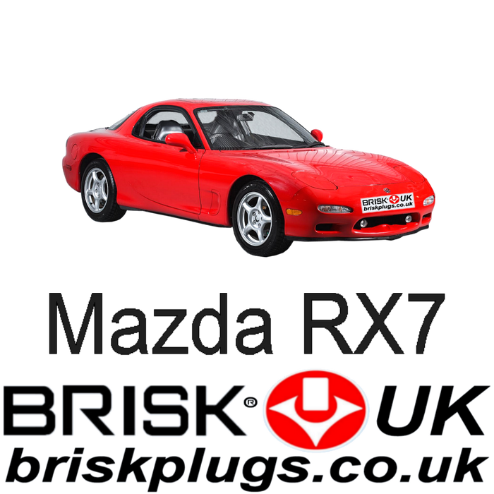 Mazda RX7 FD Twin Turbo 1.3 92-97 Brisk Racing Spark Plugs