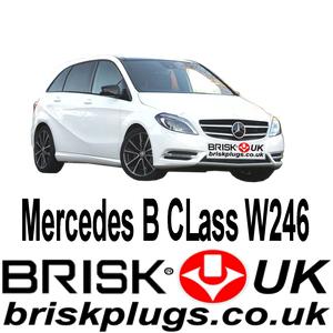Mercedes B W246 Turbo AMG Brisk Spark Plugs Tuning Racing Upgrade LPG CNG LNG