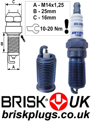 srt8 300c recommended spark plugs brisk rr15ys