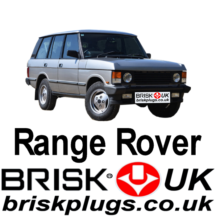Range Rover 1 3.5 3.9 4.3 70-94 Brisk Spark Plugs Racing LPG GPL CNG